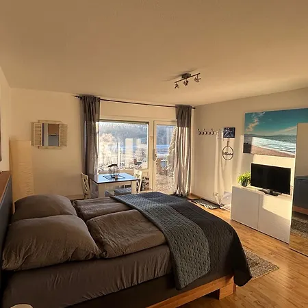 Panorama-haus Pfaender - Bergblick, Badezimmer, Kitchenette, Eigene Sonnenterrasse Lägenhet